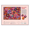 Hračka Galison Puzzle Včely medzi kvetmi maku 1000 dielikov, 1