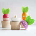 Le Toy Van Petilou Kvetináčiky so zeleninou, 1, hračky