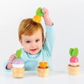 Le Toy Van Petilou Kvetináčiky so zeleninou, 3, hračky