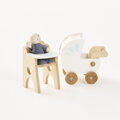 Hračka Le Toy Van Set bábätko s príslušenstvom, 4