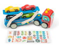 Le Toy Van Ťahač s autíčkami Race, 3, hračky