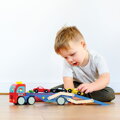 Le Toy Van Ťahač s autíčkami Race, 2, hračky