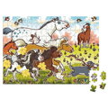Hračka Puzzle Ovesná parta Závod o mrkvičku 200 dielov, 2