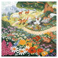 Hračka Rodinné puzzle Kvety a lesné zvieratká 500 dielov, 1