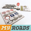 Hračka Set dopravných značiek MyRoads, 4