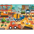 Hračka Petitcollage Podlahové puzzle Stavba v meste, 2