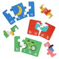 Hračka Petitcollage Puzzle Moje prvé hláskovanie s predmetmi, 2