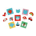 Petitcollage Senzorické puzzle Nájdi obľúbený predmet, 1, hry pre deti