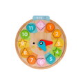 Petitcollage Učebné viacjazyčné hodiny + počítanie a farby, 2, hry pre deti