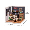 Hračka RoboTime miniatúra domčeka Kaviareň, 1