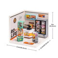 RoboTime Miniatúra domčeka Obchod so zásobami, 1, hry pre deti