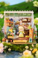 Hračka RoboTime 3D Drevené puzzle Vysnívaný záhradný dom, 11