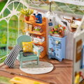Hračka RoboTime 3D Drevené puzzle Vysnívaný záhradný dom, 10