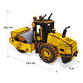 Hračka RoboTime Drevené 3D puzzle Cestný valec, 2