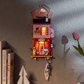 Hračka RoboTime Drevené 3D puzzle Miniatúra domčeka na zavesenie Kancelária pošty, 4