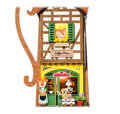 Hračka RoboTime Drevené 3D puzzle Miniatúra domčeka na zavesenie Kaviareň, 1