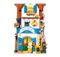 Hračka RoboTime Drevené 3D puzzle Miniatúra domčeka na zavesenie Ostrovná vila, 1