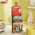 RoboTime Drevené 3D puzzle Miniatúra domčeka na zavesenie Sofiina pekáreň, 3, hračky