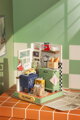 Hračka RoboTime Drevené 3D puzzle Miniatúra domčeka Popoludňajšie pečenie, 3