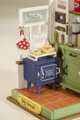 Hračka RoboTime Drevené 3D puzzle Miniatúra domčeka Popoludňajšie pečenie, 4
