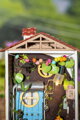 RoboTime Drevené 3D puzzle Miniatúra domčeka Požičaná záhrada, 1, hračky