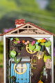 Hračka RoboTime Drevené 3D puzzle Miniatúra domčeka Požičaná záhrada, 1