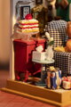 RoboTime Drevené 3D puzzle Miniatúra domčeka Prázdninová obývacia izba, 3, hračky