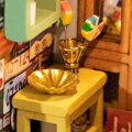 Hračka RoboTime Drevené 3D puzzle Miniatúra Obchod s ovocím, 2