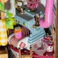 Hračka RoboTime Drevené 3D puzzle Miniatúra Obchod so sladkými džemami, 4