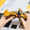 Hračka RoboTime Drevené 3D puzzle Nakladač, 5