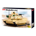Hračka Sluban Model Bricks M38-B0892 Bojový tank M1A2 Abrams, 1