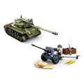 Sluban Army N38-B0860 Stredný tank 2v1 a protiletecké delo, 3, hračky