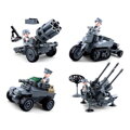 Hračka Sluban Army WW2 M38-B0681 Súprava nemeckej protivzdušnej techniky, 1