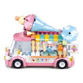 Sluban Girls Dream M38-B0993A Zmrzlinové vozidlo, 3, hry pre deti