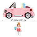 Sluban Girls Dream Mini Handcraft M38-B1086 Qmini ružový Kabriolet, 1, hračky
