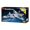 Sluban Model Bricks M38-B0931 Stíhacie lietadlo Chengdu J-20, 4, hračky