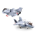 Hračka Sluban Model Bricks M38-B0931 Stíhacie lietadlo Chengdu J-20, 2