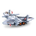 Hračka Sluban Model Bricks M38-B0931 Stíhacie lietadlo Chengdu J-20, 1