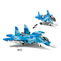 Hračka Sluban Model Bricks M38-B0985 Stíhacie lietadlo Su-27 2v1, 2