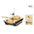 Sluban Model Bricks M38-B1011 Bojový tank T-72B3 2v1, 1, hračky