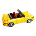 Sluban Model Bricks M38-B1097 Nemecký žltý športový automobil, 4, hračky