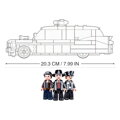 Hračka Sluban Model Bricks M38-B1099 Americký automobil pre lupičov, 1