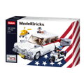 Sluban Model Bricks M38-B1099 Americký automobil pre lupičov, 4, hračky