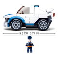 Hračka Sluban Polícia M38-B0824 Naťahovacie auto policajné hliadky, 3