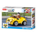 Hračka Sluban Town M38-B0900 Žltý kabriolet, 3