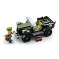 Hračka Sluban WWII M38-B0682 Sovietsky terénny automobil GAZ 67, 4