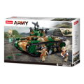 Hračka Sluban WWII M38-B1107 Japonský stredný tank Typ 97 2v1, 4