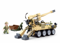 Sluban Army Model Bricks M38-B0751 Mobilný kanón 8x8 s pozemným mínometom, 1, hračky