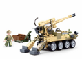 Hračka Sluban Army Model Bricks M38-B0751 Mobilný kanón 8x8 s pozemným mínometom, 1