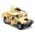 Sluban Army Model Bricks M38-B0837 Hummer bojový off road, 1, hračky
